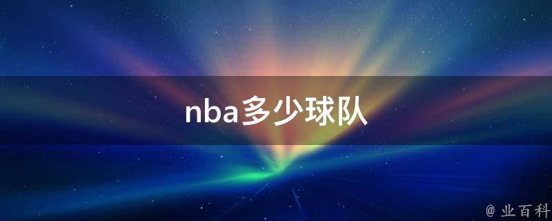 NBA球队全解析：30支队伍东西部分布及顶级球员一览